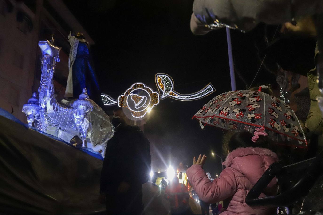 Los más pequeños, los que más disfrutaron de la cabalgata de Reyes