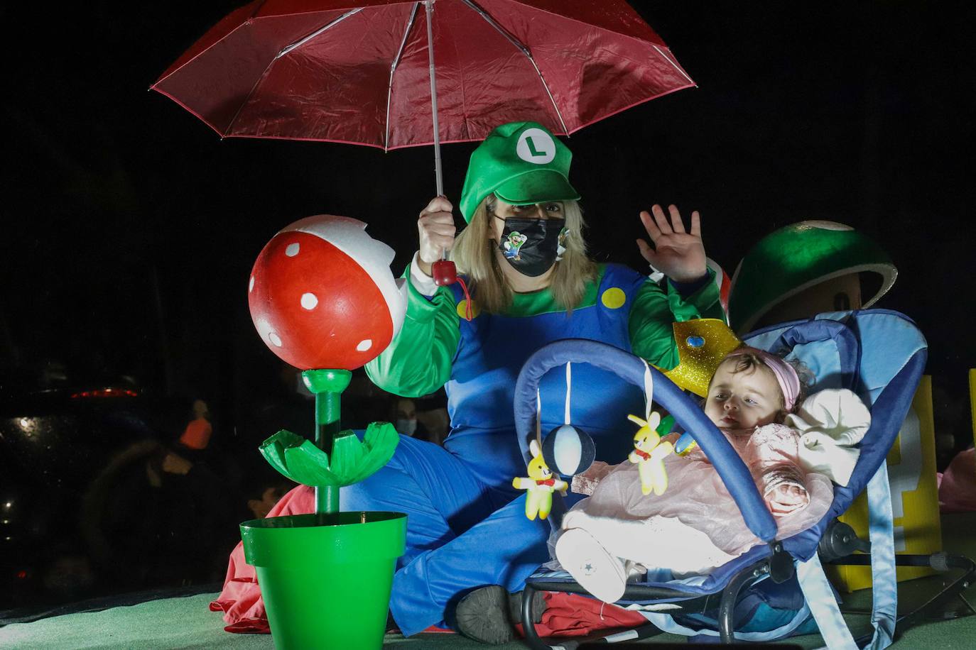 Carroza asociación de vecinos barrio de Las Albercas.