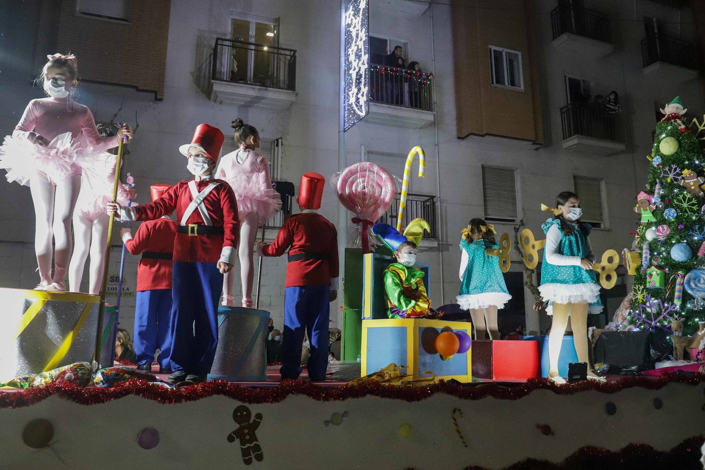 Carroza ampa colegio Sagrado Corazón.