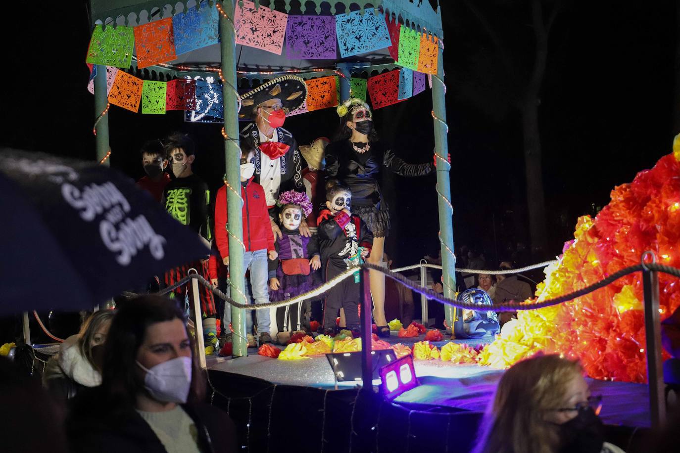 Carroza ampa colegio Donoso Cortés.