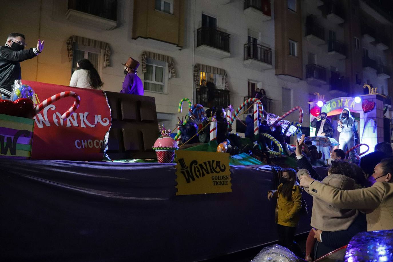 Carroza asociación Minerva.