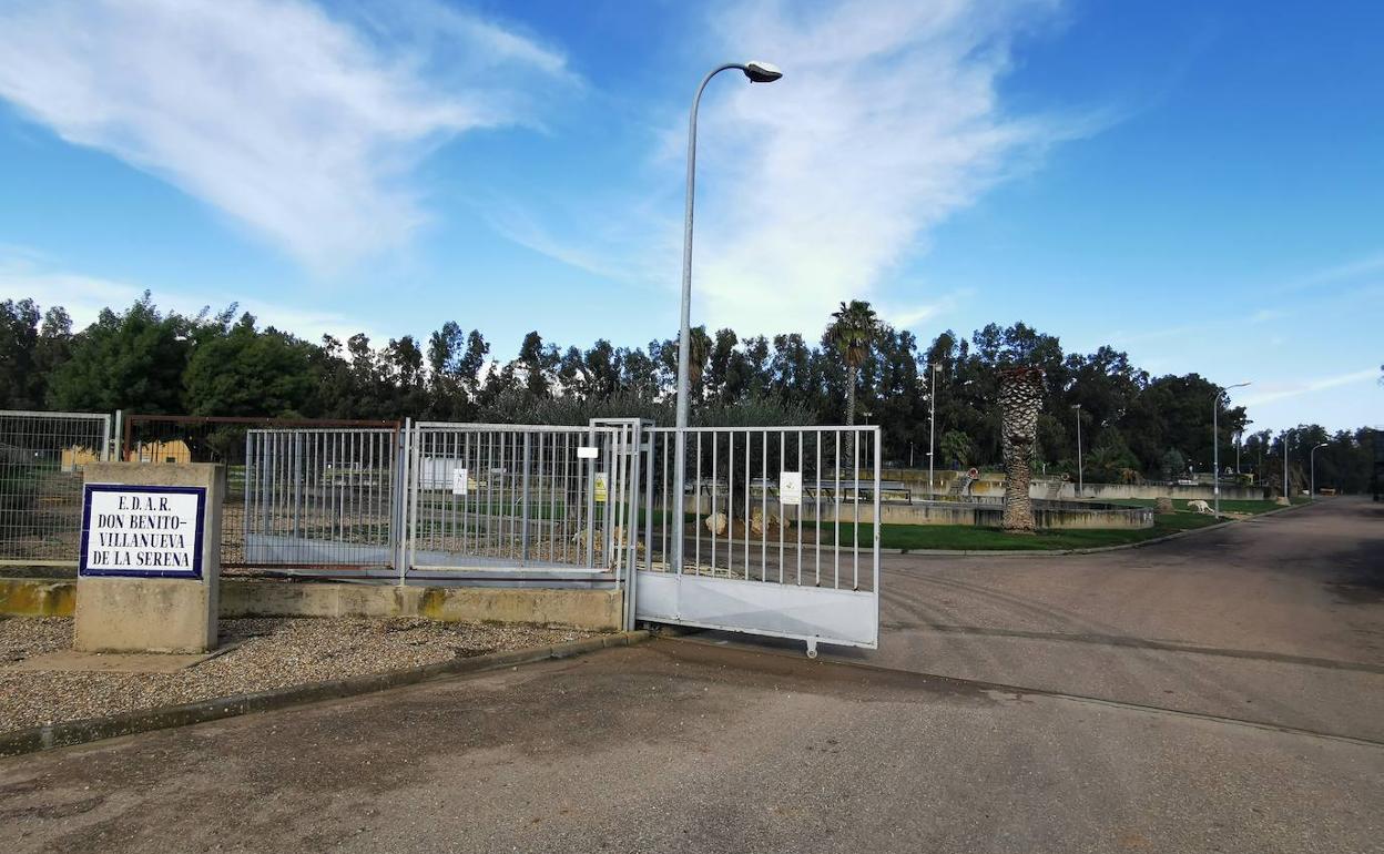Actual depuradora de aguas residuales de Don Benito - Villanueva. 