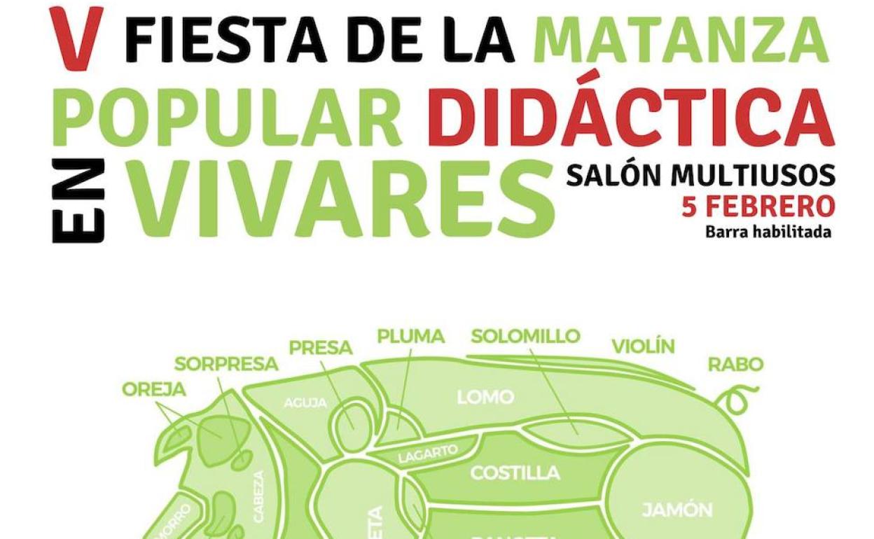 La V Matanza Popular Didáctica de Vivares tendrá lugar el día 5 de febrero con varias actividades