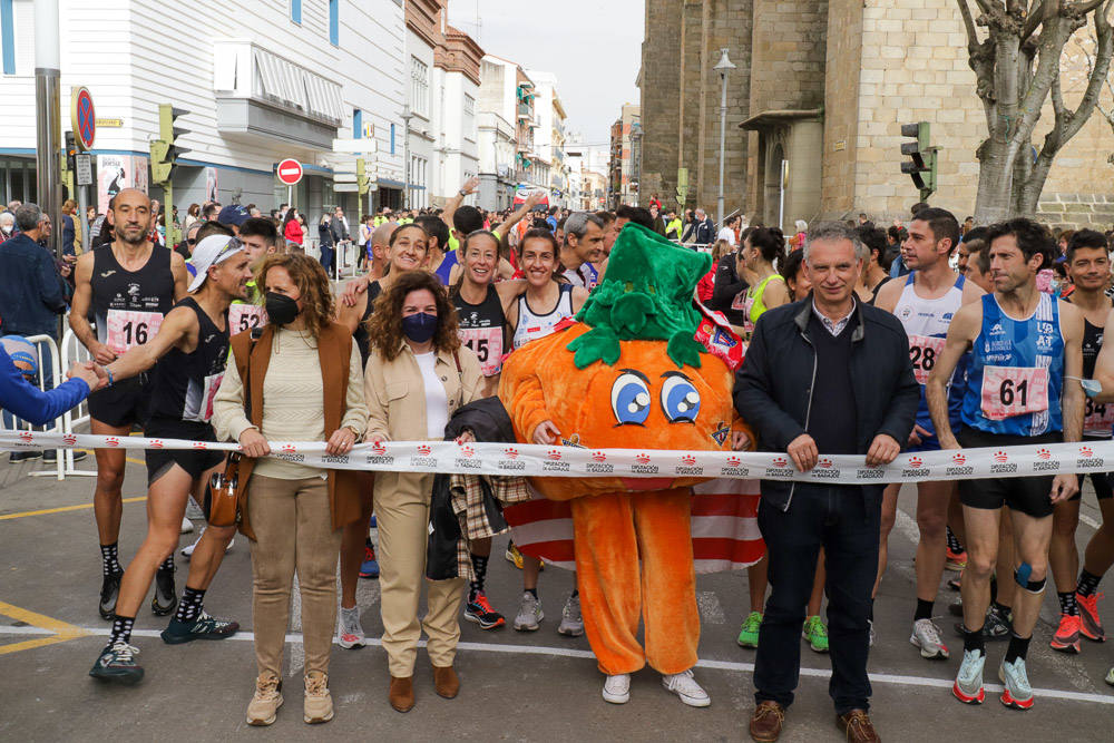 La tradicional Sansilvestre, suspendida el 31 de diciembre, se recuperó por San Braulio. 