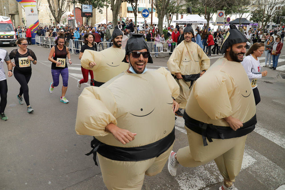 La tradicional Sansilvestre, suspendida el 31 de diciembre, se recuperó por San Braulio. 