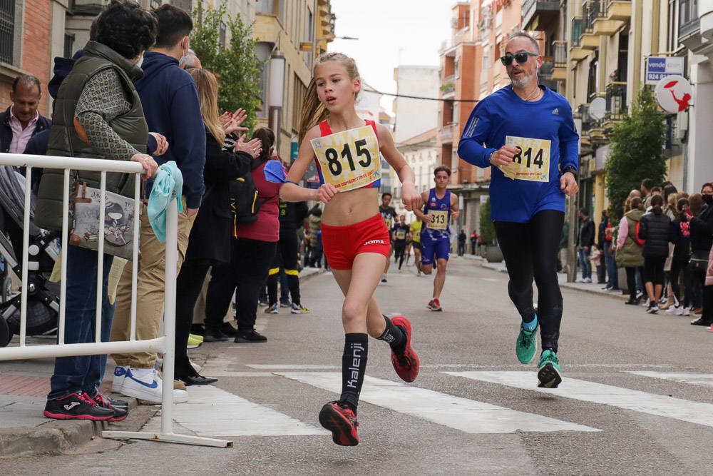 La tradicional Sansilvestre, suspendida el 31 de diciembre, se recuperó por San Braulio. 