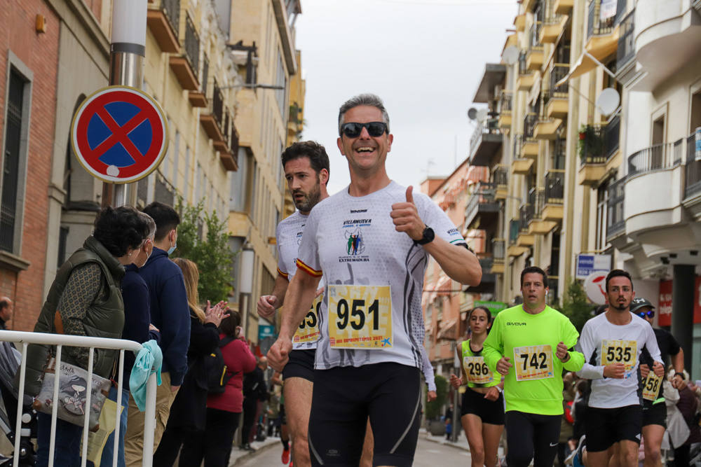 La tradicional Sansilvestre, suspendida el 31 de diciembre, se recuperó por San Braulio. 