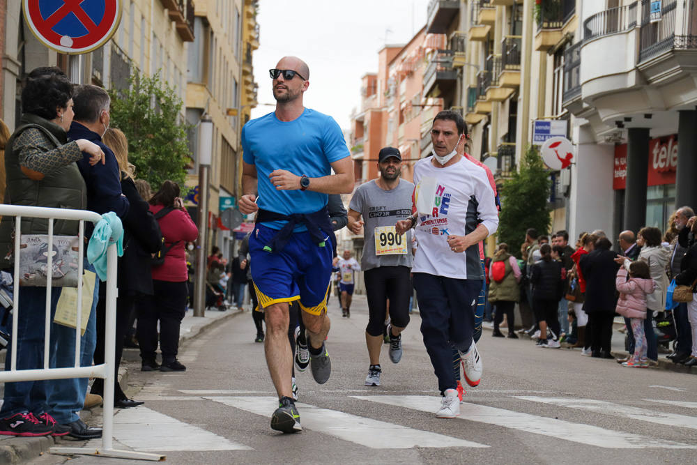 La tradicional Sansilvestre, suspendida el 31 de diciembre, se recuperó por San Braulio. 