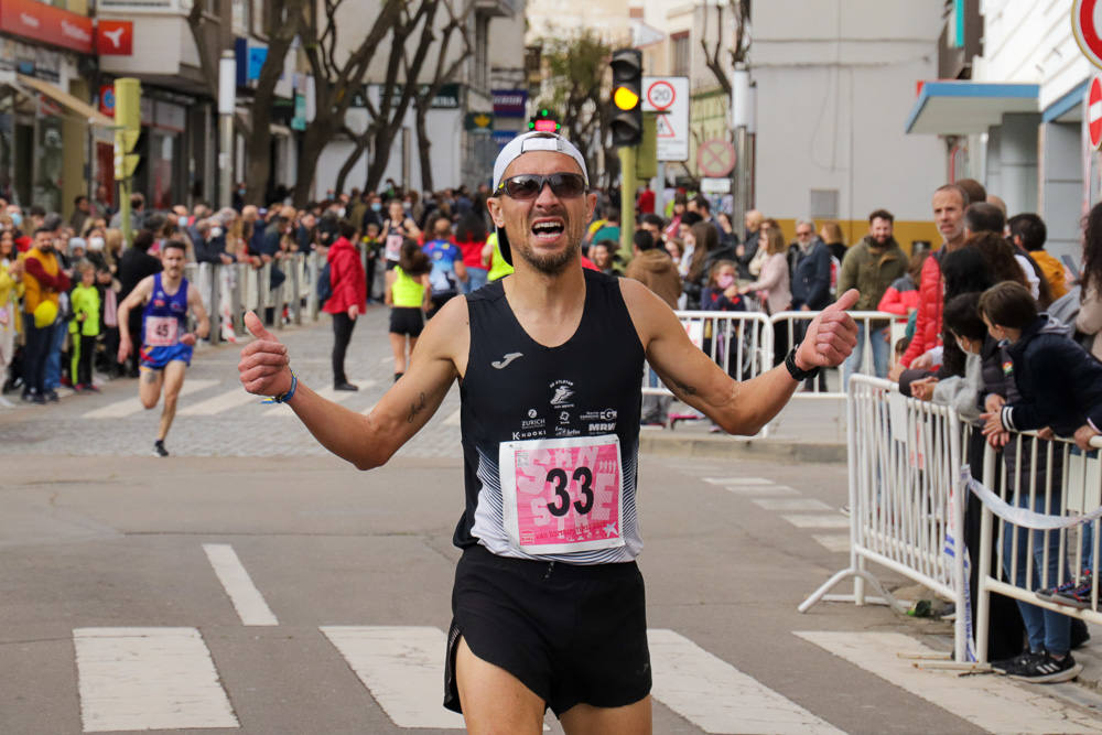 La tradicional Sansilvestre, suspendida el 31 de diciembre, se recuperó por San Braulio. 