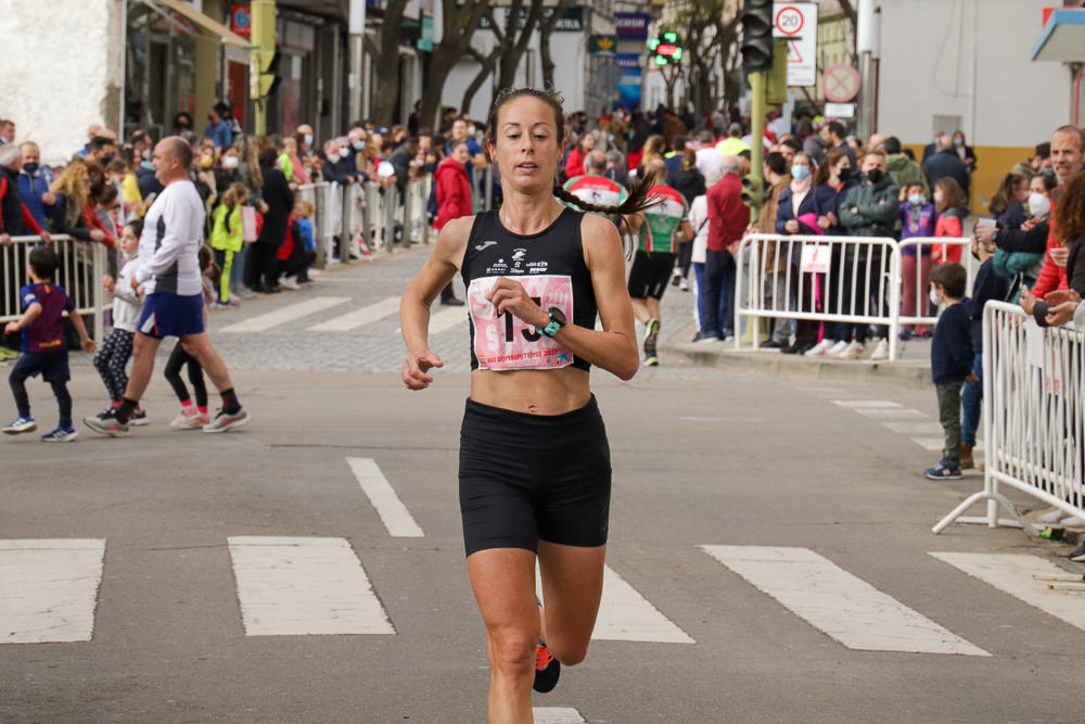 La tradicional Sansilvestre, suspendida el 31 de diciembre, se recuperó por San Braulio. 
