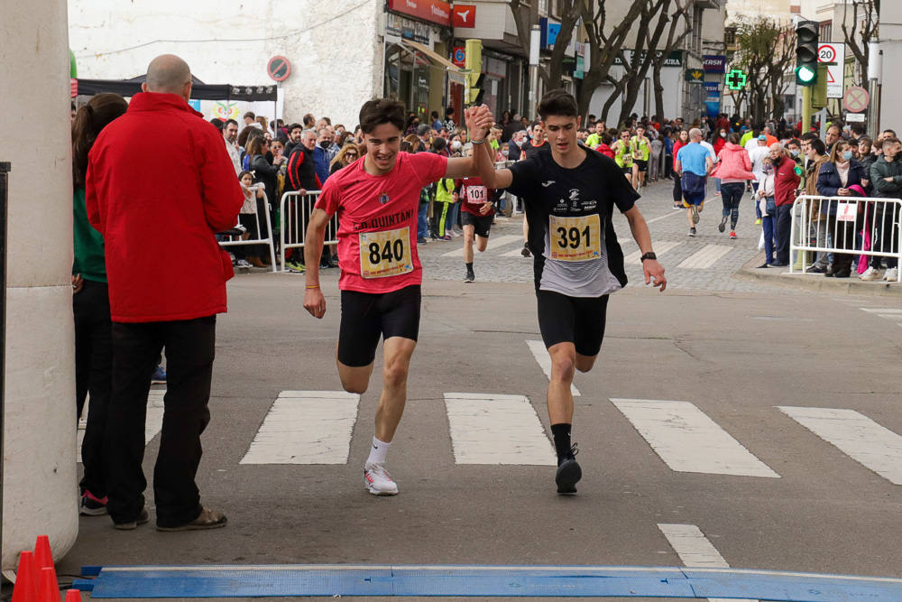 La tradicional Sansilvestre, suspendida el 31 de diciembre, se recuperó por San Braulio. 
