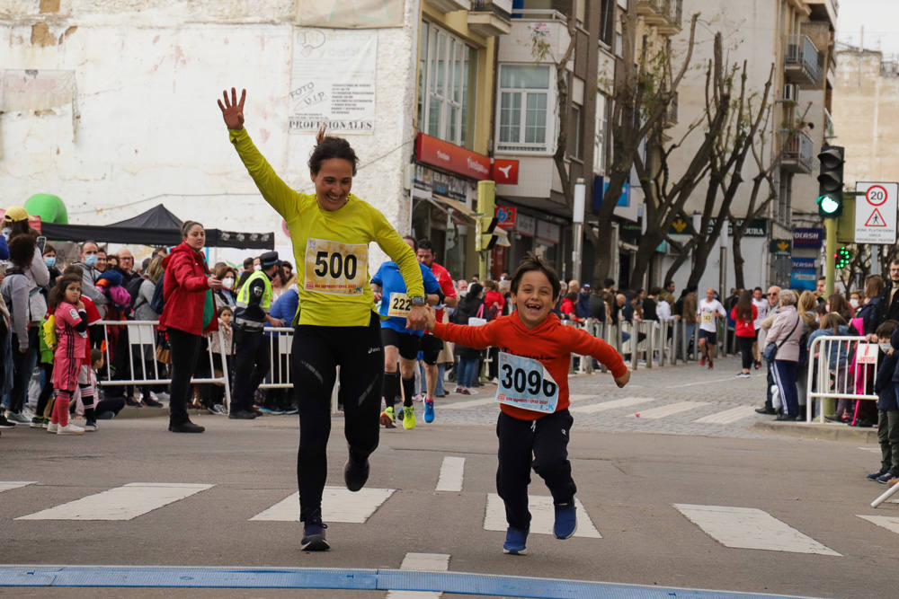La tradicional Sansilvestre, suspendida el 31 de diciembre, se recuperó por San Braulio. 