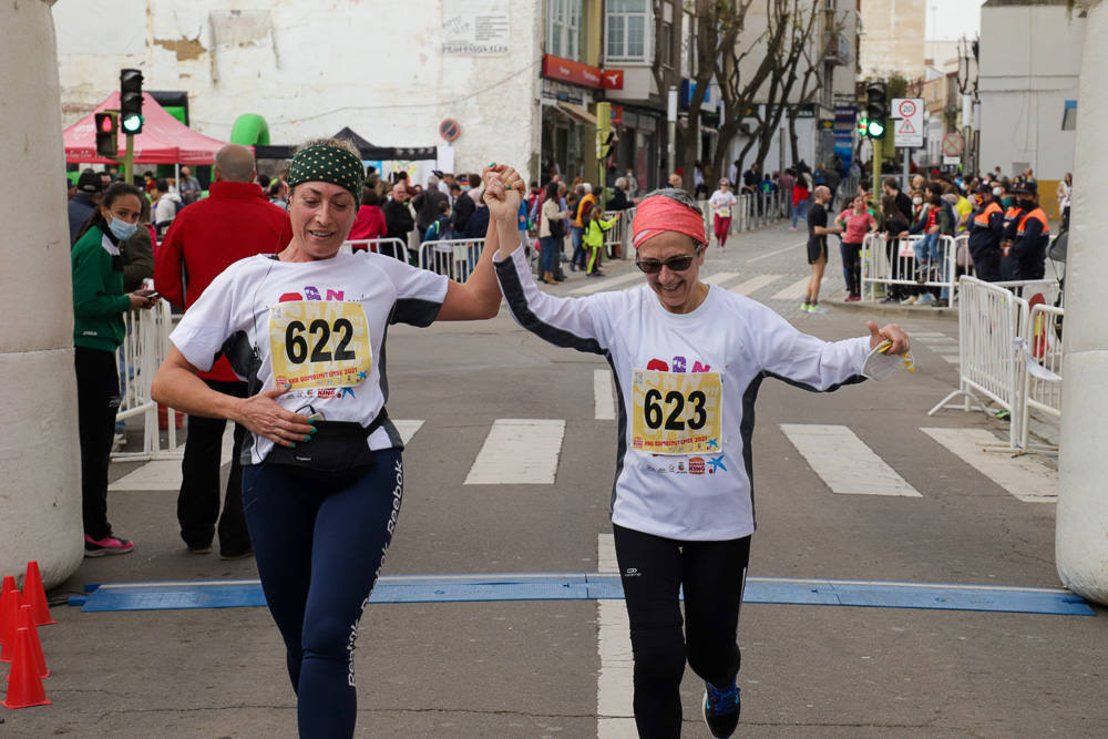 La tradicional Sansilvestre, suspendida el 31 de diciembre, se recuperó por San Braulio. 