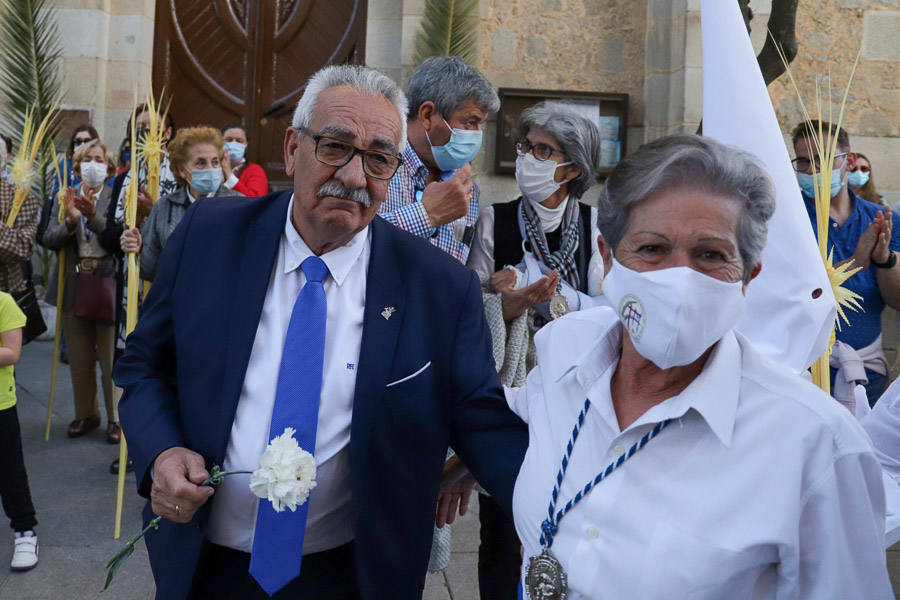 La Borriquita regresó a las calles el Domingo de Ramos.