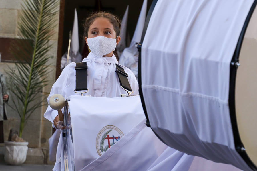 La Borriquita regresó a las calles el Domingo de Ramos.