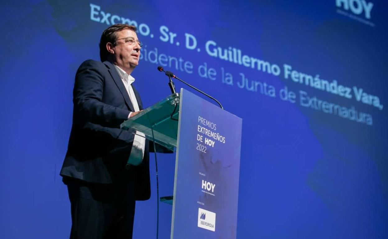 Fernández Vara propone la concesión de la Medalla de Extremadura al pueblo de Don Benito-Villanueva de la Serena