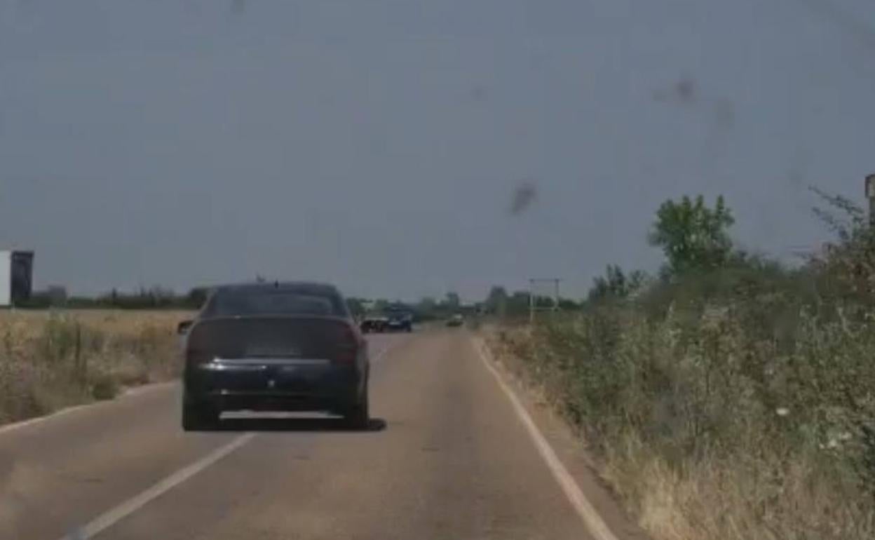 Imagen del vídeo que ha servido para la denuncia de los hechos. 