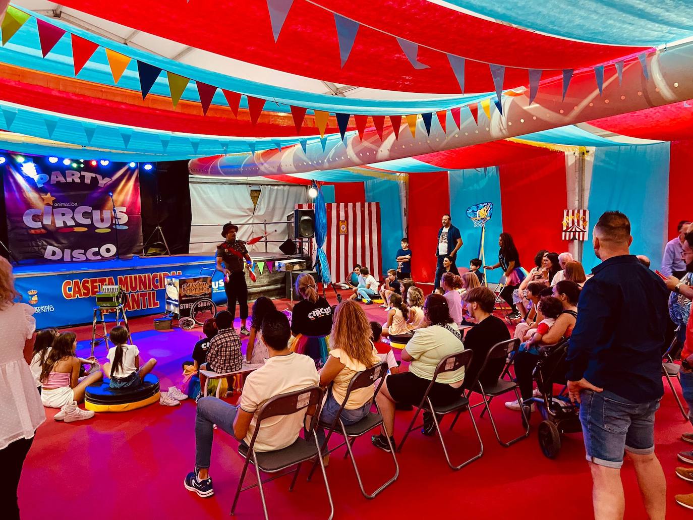Primeros días de feria en Don Benito.