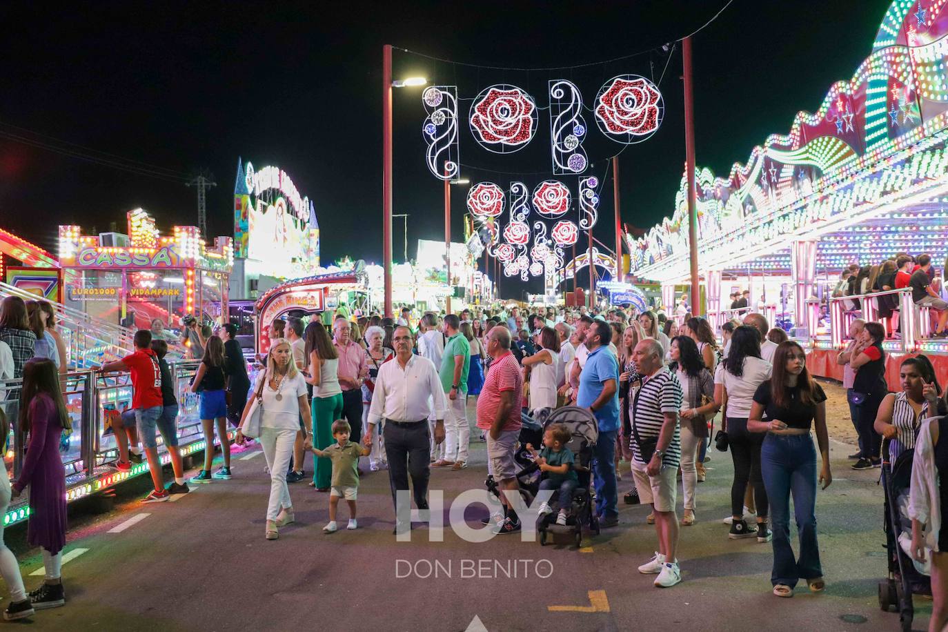 Primeros días de feria en Don Benito.