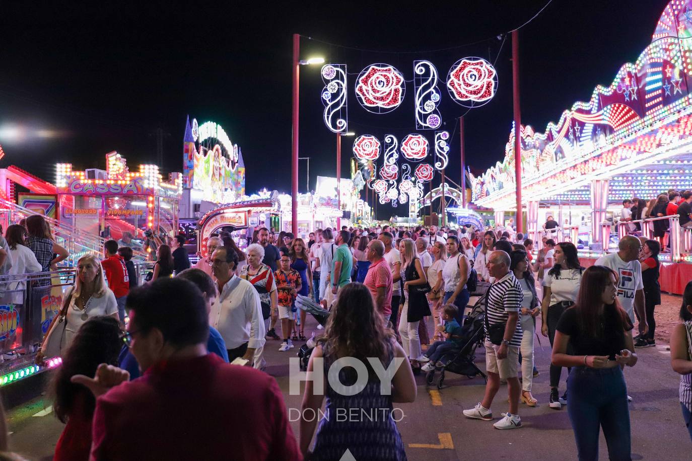 Primeros días de feria en Don Benito.