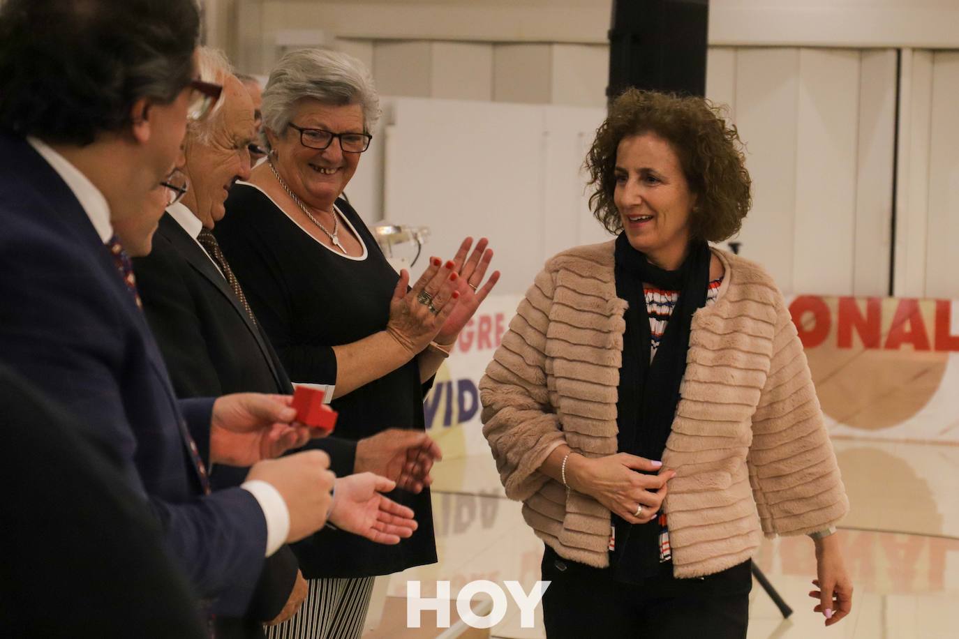 Los protagonistas fueron los donantes de sangre que recibieron distinciones por sus numerosas aportaciones. 