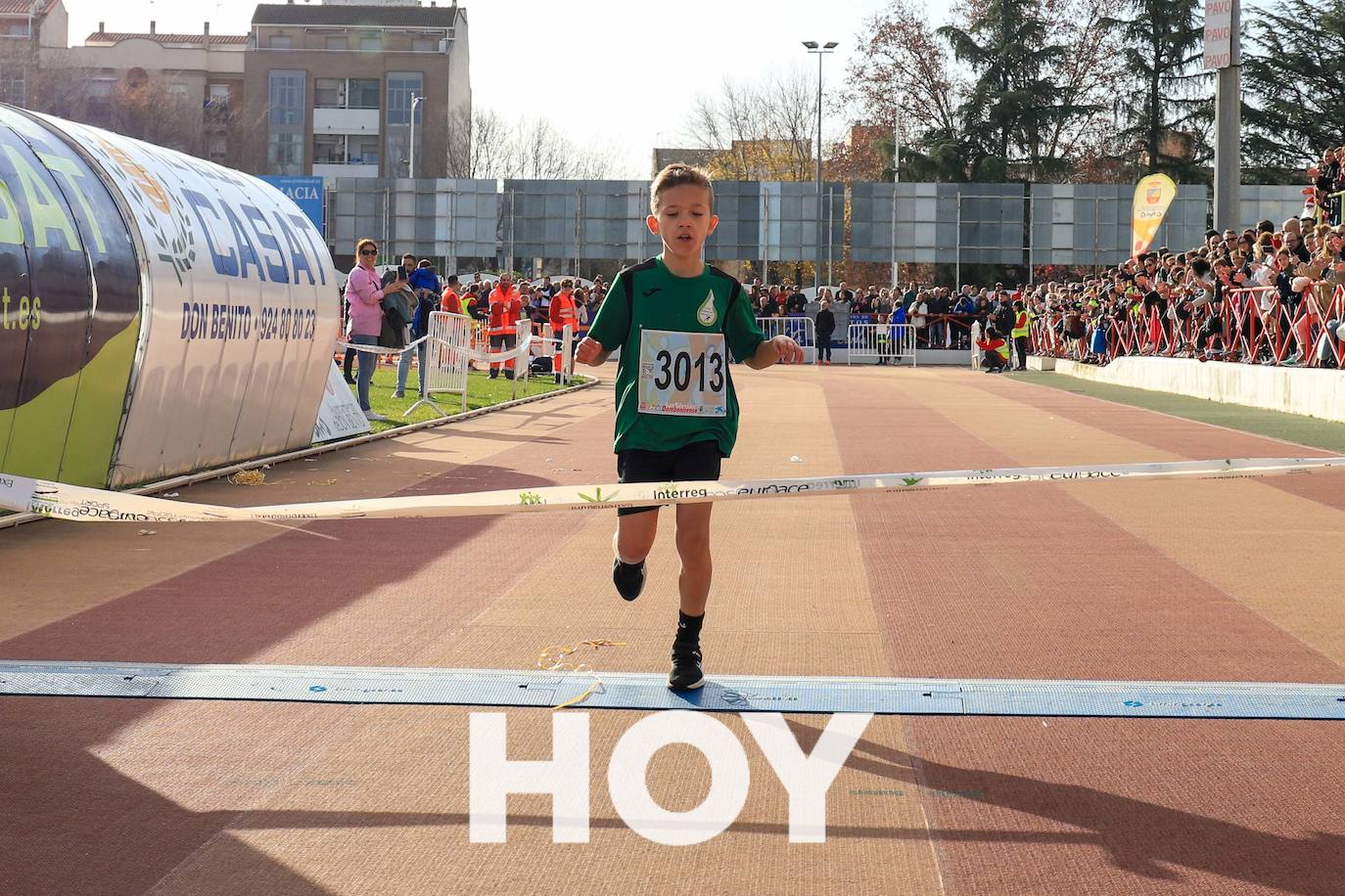 En la prueba no faltaron disfraces y diversión. 