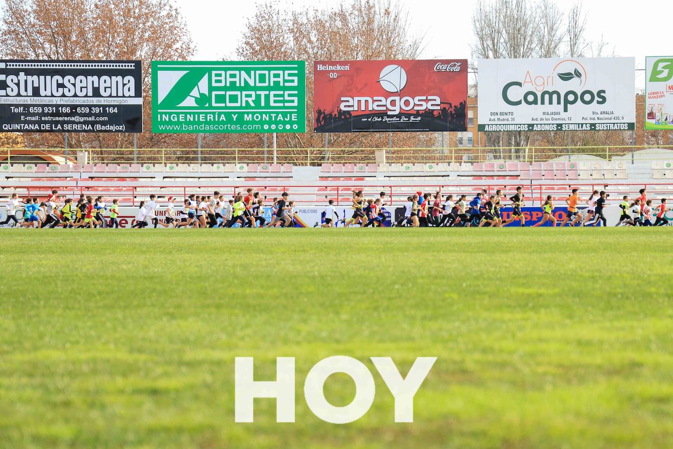 En la prueba no faltaron disfraces y diversión. 