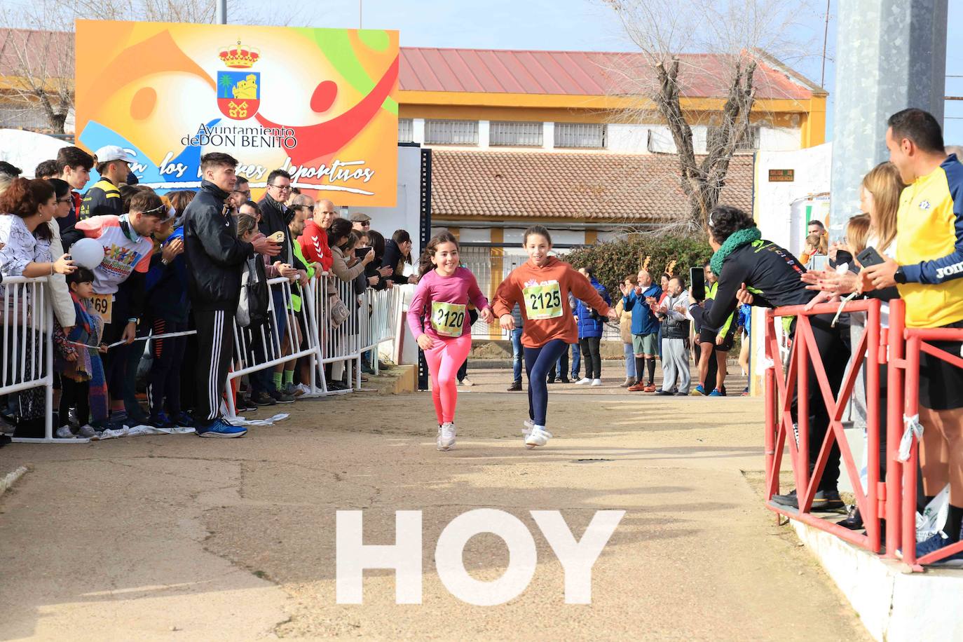 En la prueba no faltaron disfraces y diversión. 