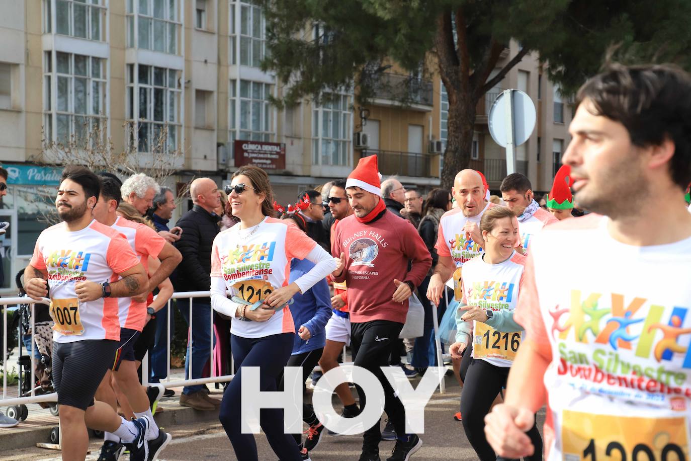 En la prueba no faltaron disfraces y diversión. 