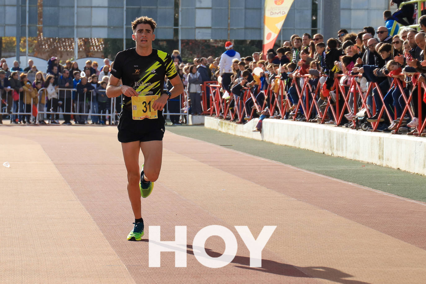 En la prueba no faltaron disfraces y diversión. 