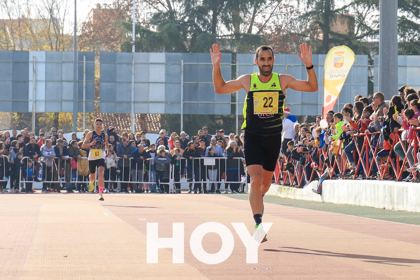 En la prueba no faltaron disfraces y diversión. 