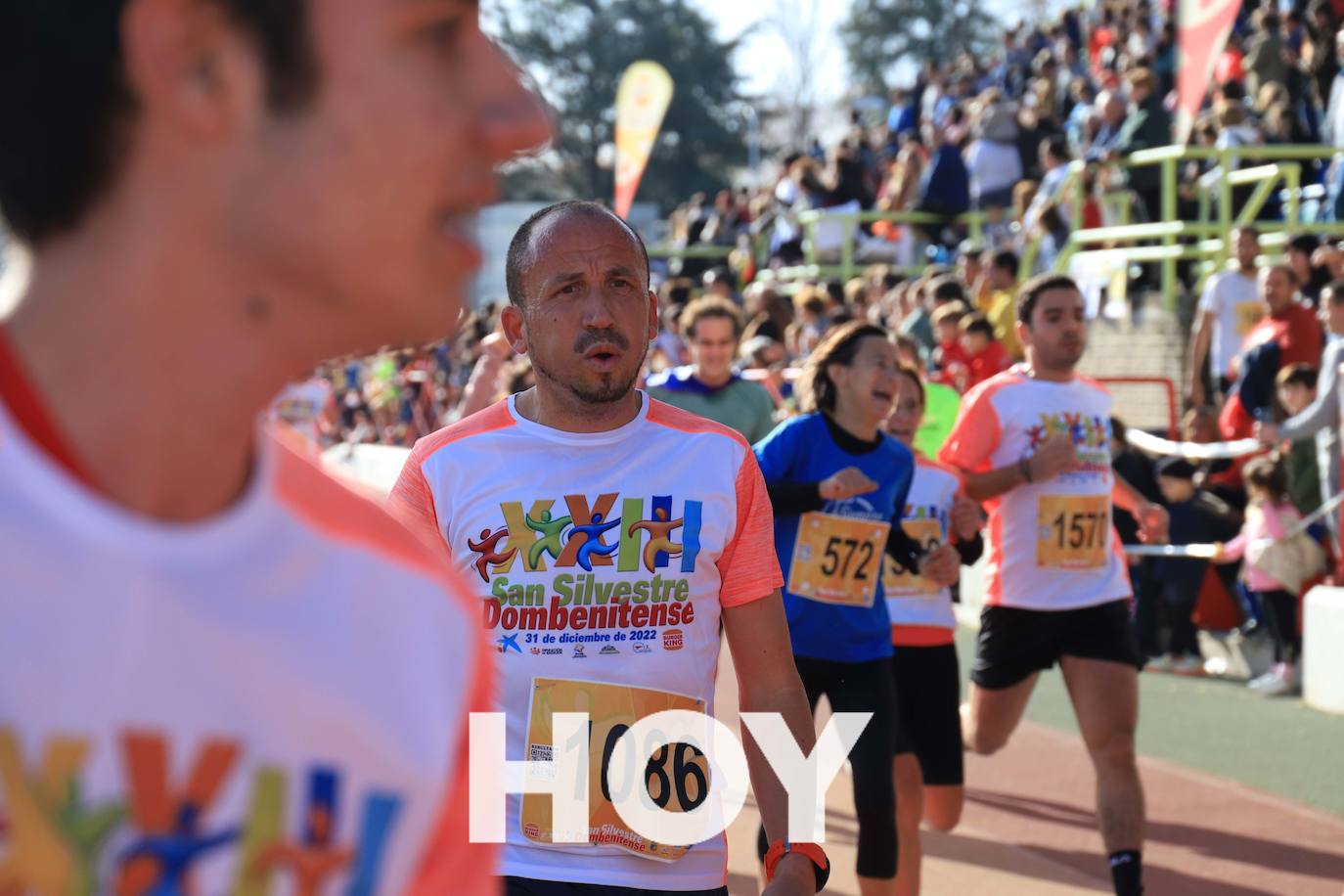 En la prueba no faltaron disfraces y diversión. 