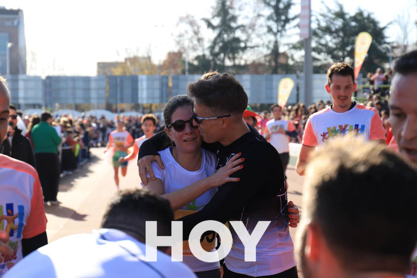 En la prueba no faltaron disfraces y diversión. 