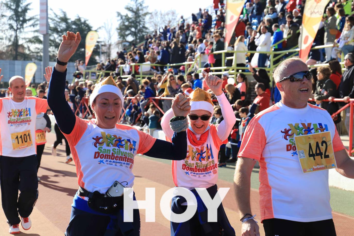 En la prueba no faltaron disfraces y diversión. 