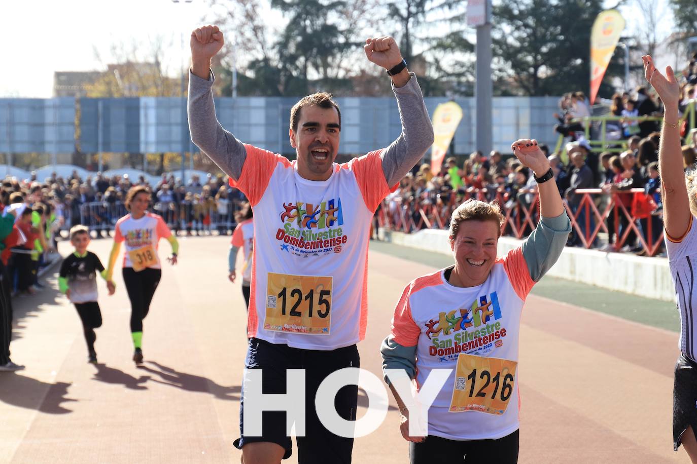 En la prueba no faltaron disfraces y diversión. 