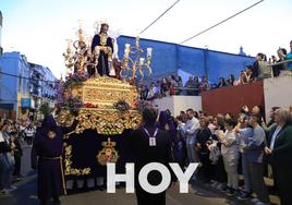 Inicio de las procesiones de Semana Santa en Don Benito