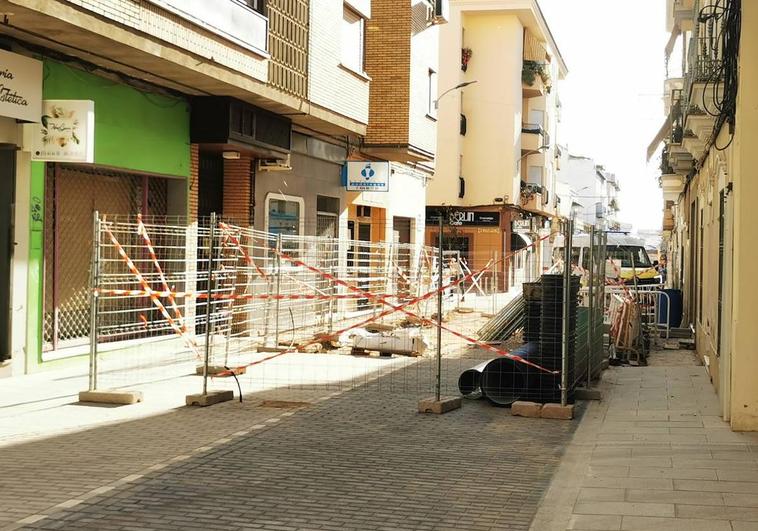 Las obras en la calle Alemania provocan nuevos cortes de tráfico