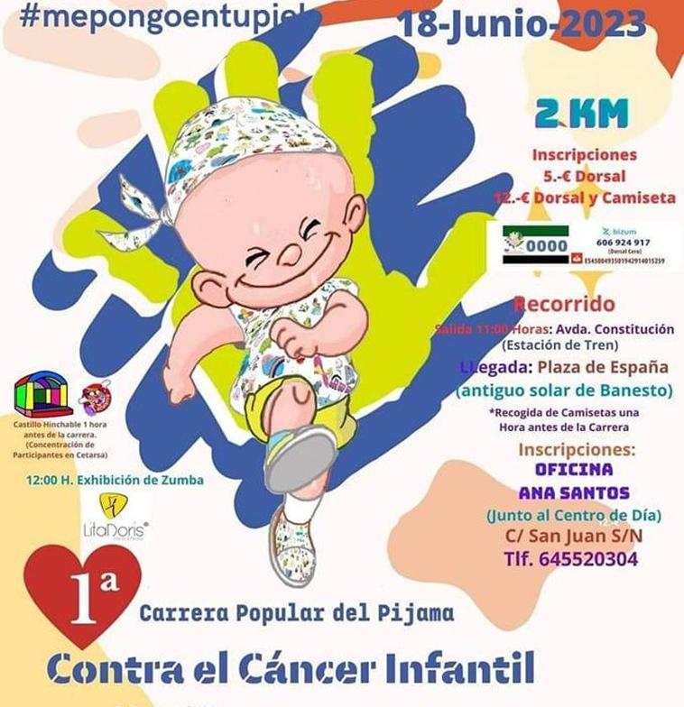 Organizan una carrera solidaria contra el cáncer infantil para el día 18 de junio