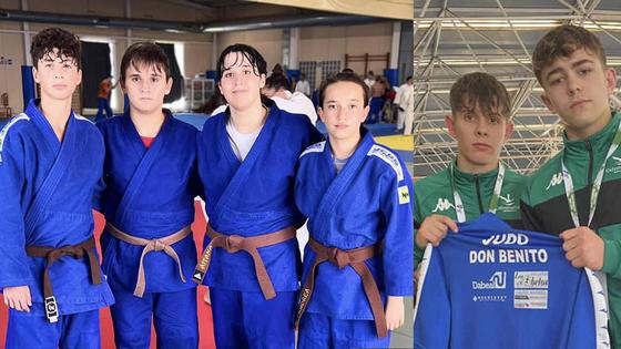 Seis miembros del Judo Don Benito acceden Centro Nacional de Tecnificación Deportiva
