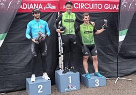 Podios del equipo Tany Nature en el XVII Memorial Carlos Cuadrado de Don Benito.