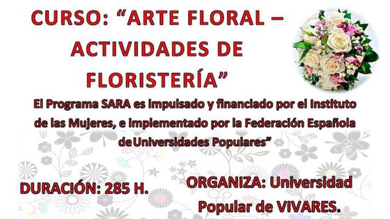 Vivares contará con un curso de arte floral