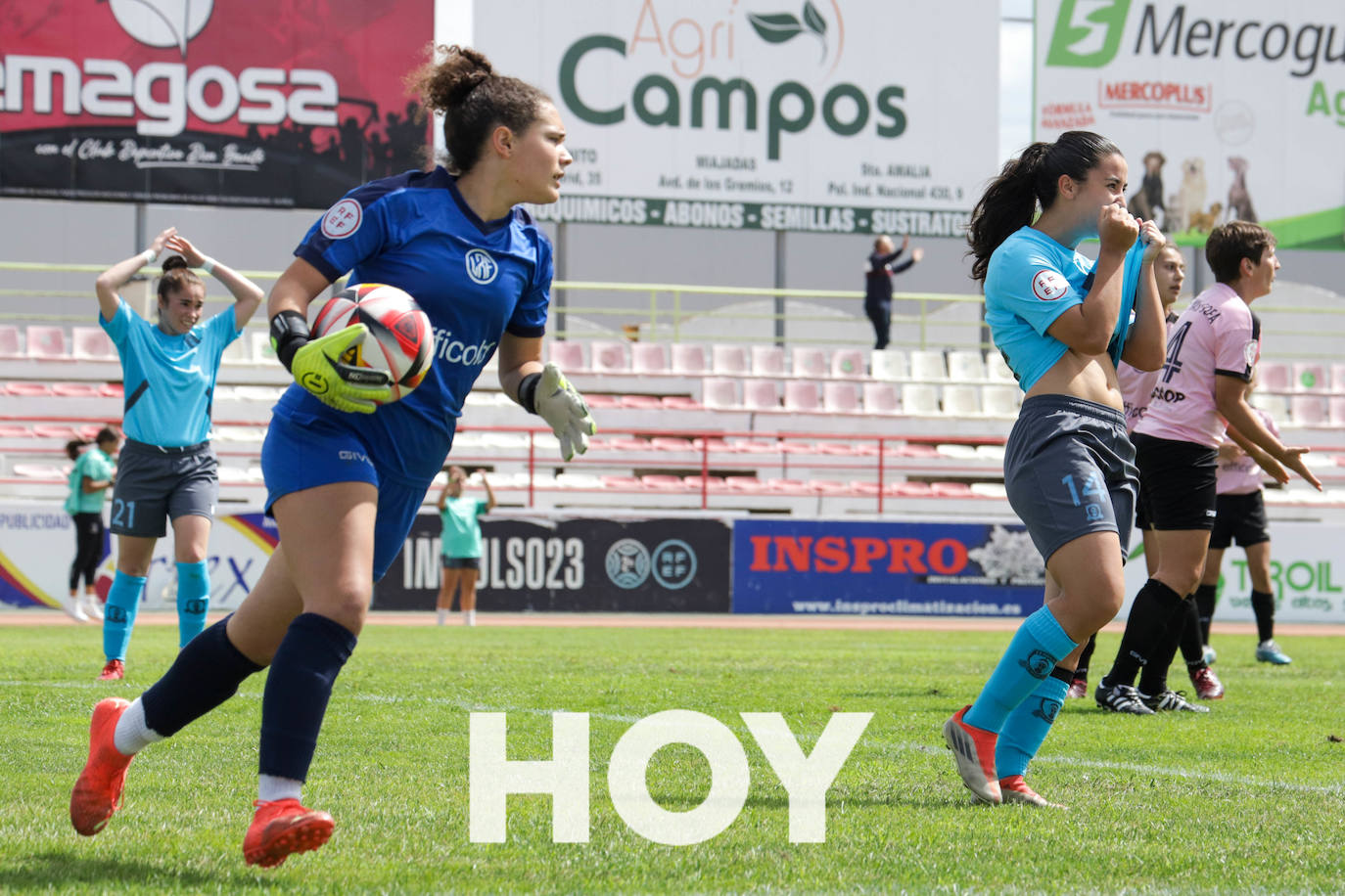 Debut del Féminas Don Benito en el Vicente Sanz