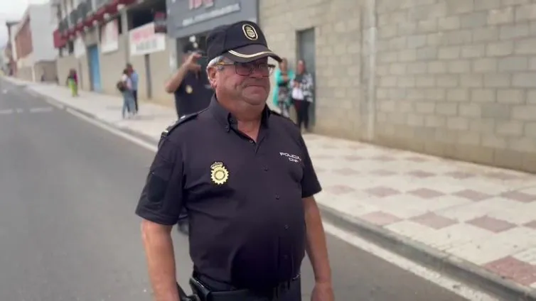 Despedida a Pedro Doncel como Policía Nacional