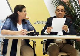 María Fernanda Sánchez y Pedro Noblejas han realizado esta mañana su balance.