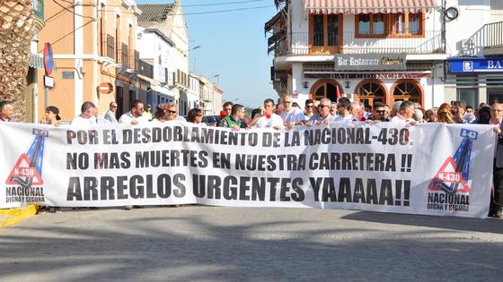 El Ayuntamiento se adhiere a la Plataforma N-430