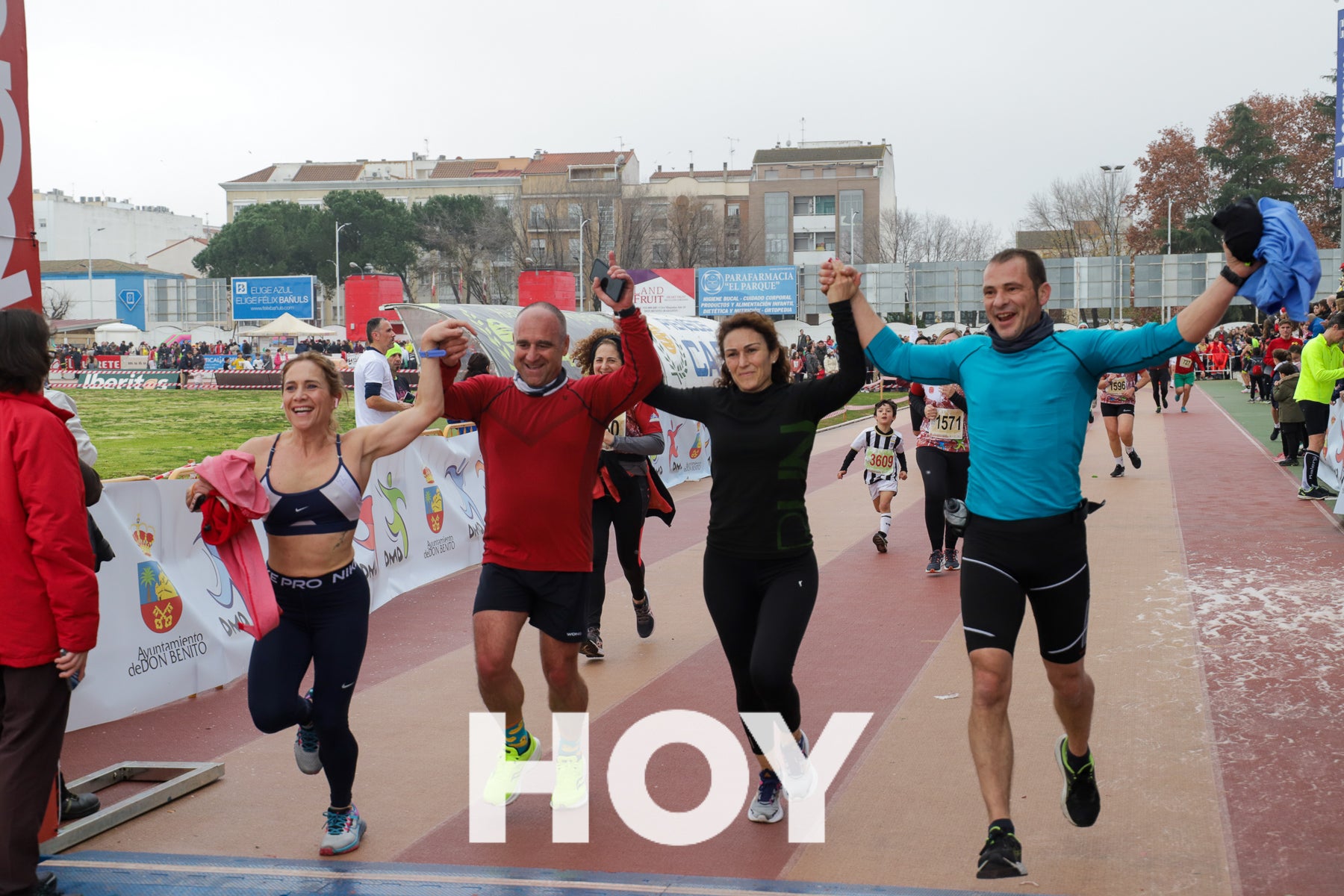 Diversión en la Sansilvestre Dombenitense para despedir el 2023