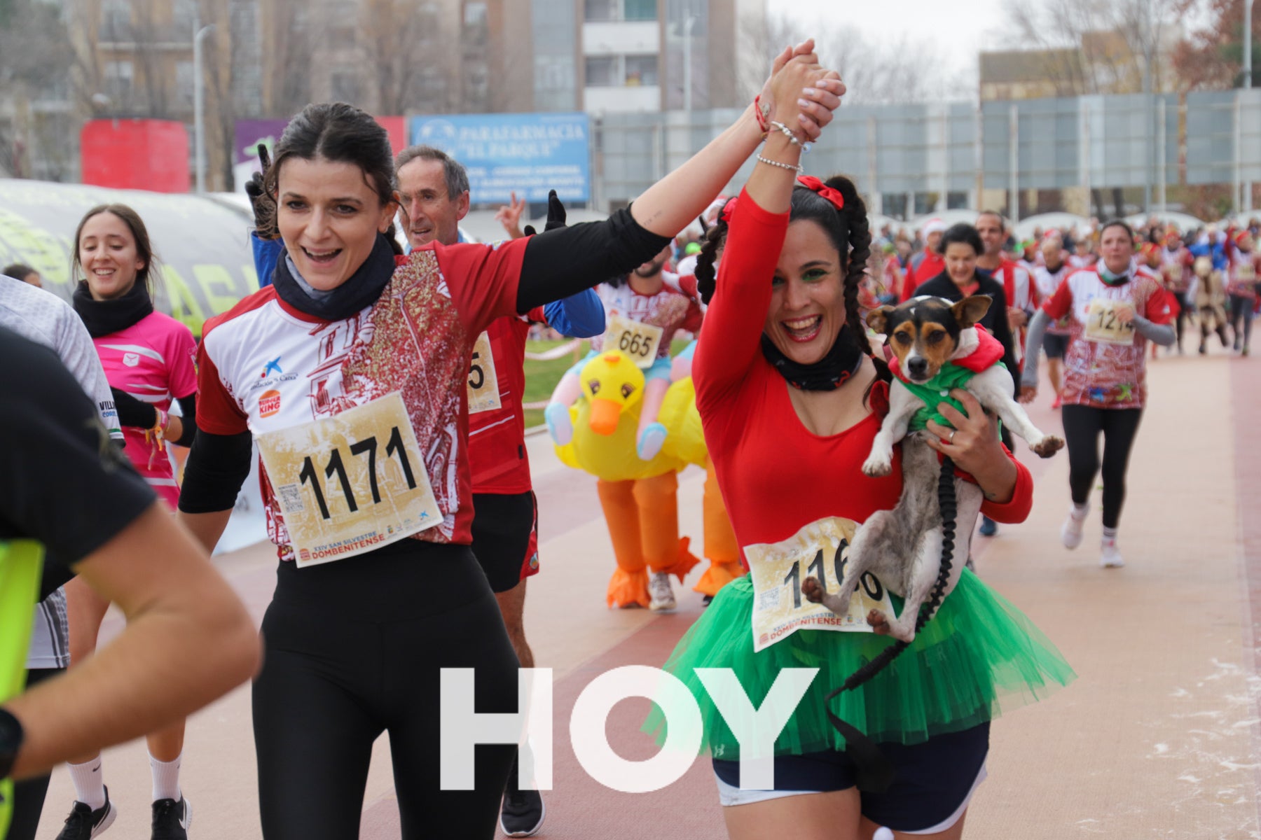 Diversión en la Sansilvestre Dombenitense para despedir el 2023