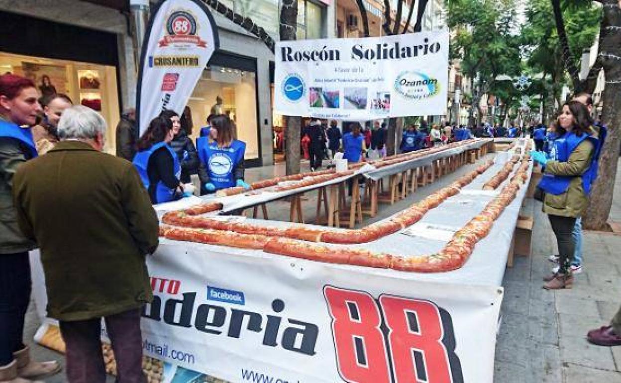 Ozanam recupera su gran roscón solidario