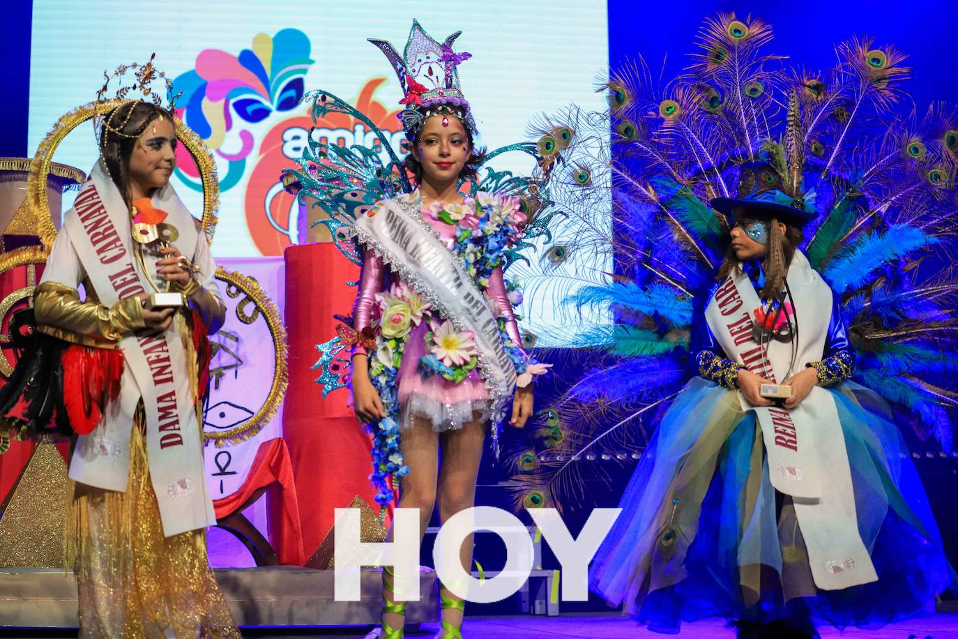 Don Benito arrancó su Carnaval con la gala de Reinas. 