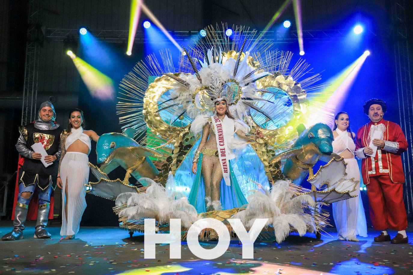 Don Benito arrancó su Carnaval con la gala de Reinas. 